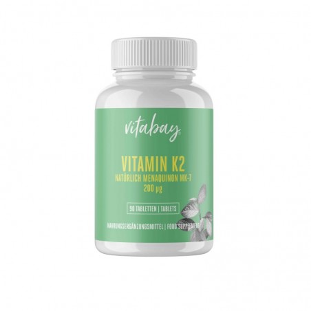 Vitabay Vitamina K2 MK-7 200 mcg - 90 Tablete vegane