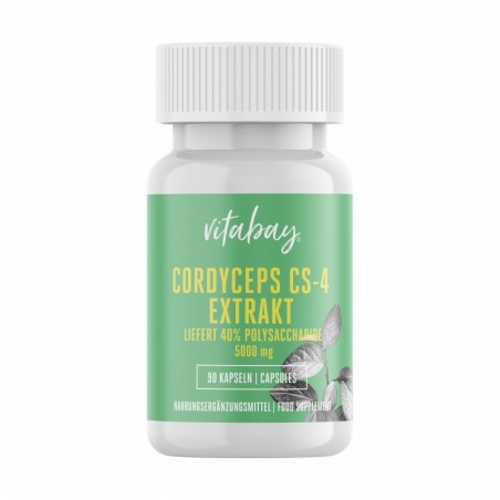 Vitabay Cordyceps Extract CS-4 - 5000 mg 90 capsule Vegan