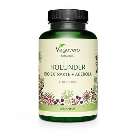 Vegavero Extract bio de Soc (Holunder) 120 Capsule