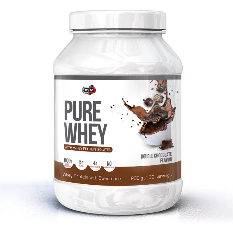 Pure Nutrition USA Pure Whey 908 grame Beneficii Pure Whey: creste masa musculara, micsorarea timpilor de recuperare si o reface