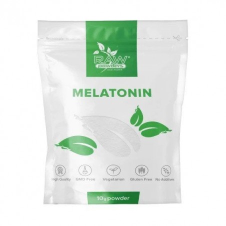 Raw Powders Melatonină pudra 10 grame