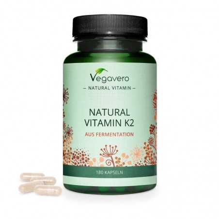 Vegavero Vitamina K2 naturala, MK7, 180 Capsule