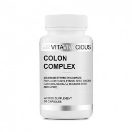 Vitaviva Colon Complex  90 Capsule Complexul Colon contine o combinatie optima de plante si fibre care actioneaza ca laxative na