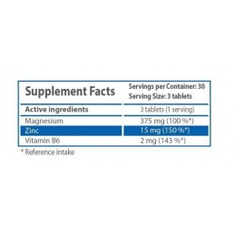 Magneziu, Zinc, Vitamina B6, 90 Tablete- crește tes-tosteronul, creșterea masei musculare, crește puterea Beneficii Magneziu, Zi