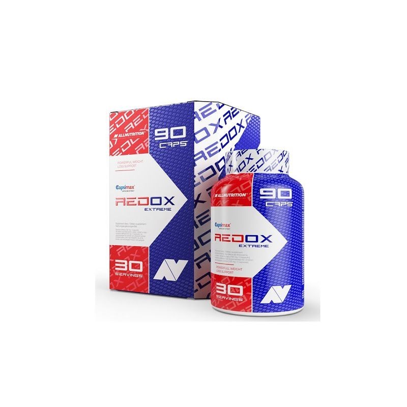 Allnutrition Redox Extreme 90 Capsule REDOX EXTREME este o formula unica de ardere care contine compusul Capsimax brevetat. Arza