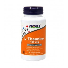 L-Theanine cu Inositol si Taurine 90 comprimate masticabile, Sustine nivelul de serotonina sănătos pentru o dispoziție mai bună 