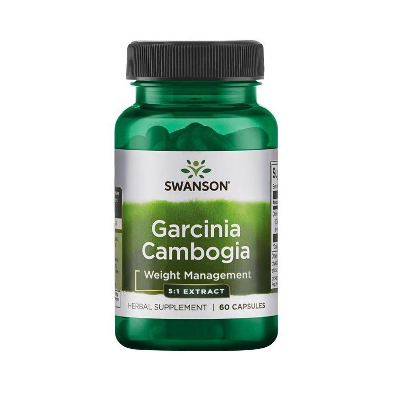 Swanson Garcinia Cambogia 5:1 Extract, 80mg - 60 Capsule Beneficii Garcinia Cambogia: contribuie la buna functionare a circulati