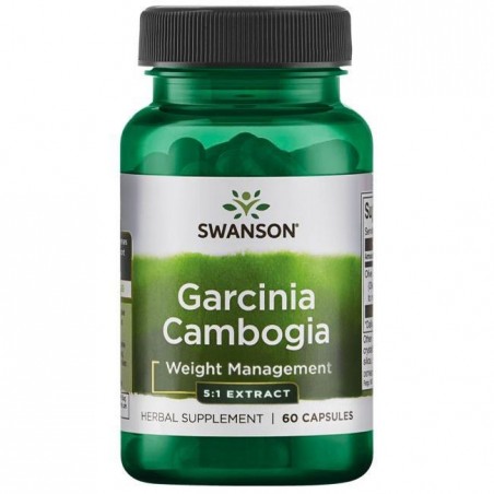 Swanson Garcinia Cambogia 5:1 Extract, 80mg - 60 Capsule