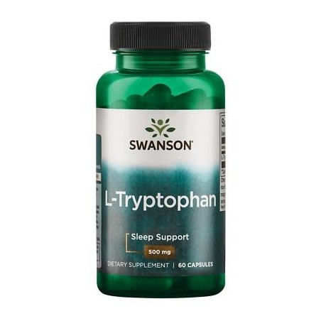 Swanson L-Tryptophan, 500mg - 60 Capsule