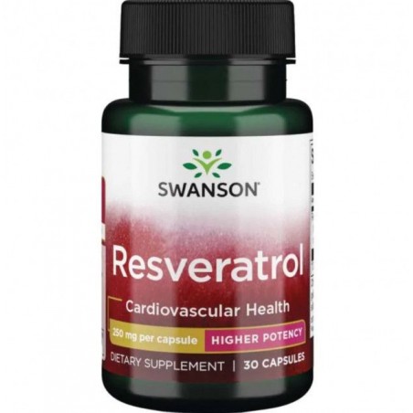 Swanson Resveratrol, 250mg - 30 Capsule