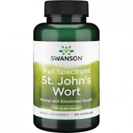 Swanson St. John's Wort (Sunatoare), 375mg - 120 Capsule