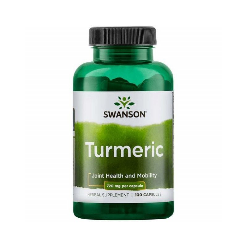 Turmeric, 720mg - 100 Capsule (protejeaza ficatul si sistemul digestiv, actioneaza ca tonic pentru sistemul gastrointestinal) Be