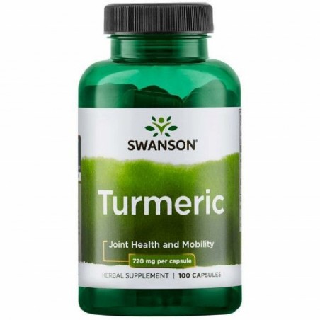 Swanson Turmeric, 720mg - 100 Capsule