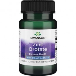 Swanson Zinc Orotate - 60 Capsule Beneficii Zinc orotat: creste imunitatea, stimuleaza productia de colagen, actioneaza ca un to