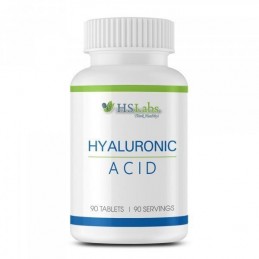 HS Labs - Hyaluronic Acid 70 mg - 90 Comprimate (Acid Hialuronic) Beneficii Acid Hialuronic: sustine sanatatea articulatiilor si