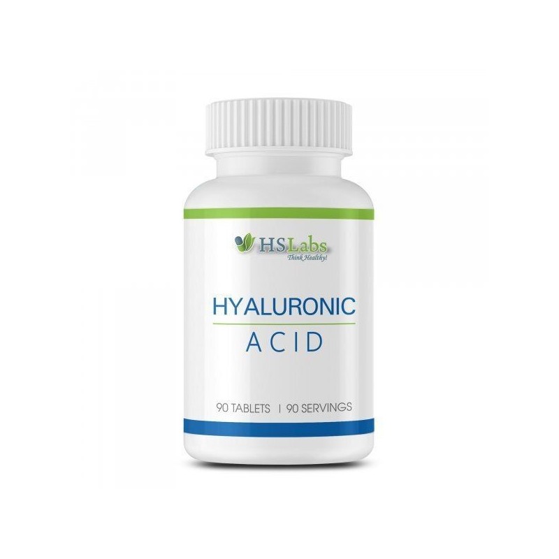 HS Labs - Hyaluronic Acid 70 mg - 90 Comprimate (Acid Hialuronic) Beneficii Acid Hialuronic: sustine sanatatea articulatiilor si