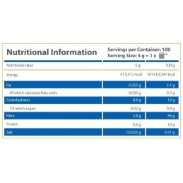 HS Labs - Fibre - 500 Grame Beneficii HS Labs Fibre: sustine sanatatea si buna functionare a sistemului gastrointestinal, ajuta 