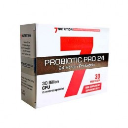 Supliment alimentar, Probiotic PRO 24, 30 Capsule, 7 Nutrition Beneficii 7NUTRITION, PROBIOTIC PRO 24: contine 30 de miliarde de