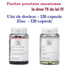 Pachet prostata sanatoasa Beneficii Ulei Seminte dovleac: mentine prostata sanatoasa, asigura un somn linistit, stabilizeaza zah