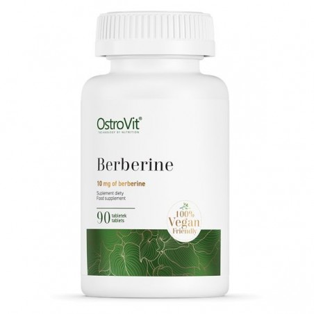 OstroVit Berberine extract 90 Tablete, (Berberina extract pentru diabet, regleaza nivelul zaharului)