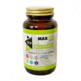 Supliment alimentar MACA (Organic) 500mg (1000mg per doza) 60 Capsule, MAXLife Beneficii Maca (organic): ajuta la mentinerea si 