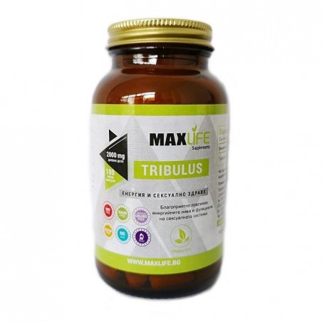 MAXLife TRIBULUS 1000 mg, (2000 mg per doza) 100 tablete