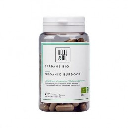 Bardane Bio, brusture organic, 120 capsule, Detox natural pentru ten Beneficii Belle&amp;Bio brusture organic: 100% radacina de 