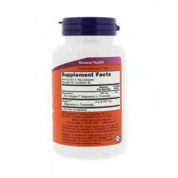 Now Foods Magtein Magneziu L-Threonate 90 Capsule Beneficii Magneziu L-Threonate: Magneziul este foarte important pentru funcțio