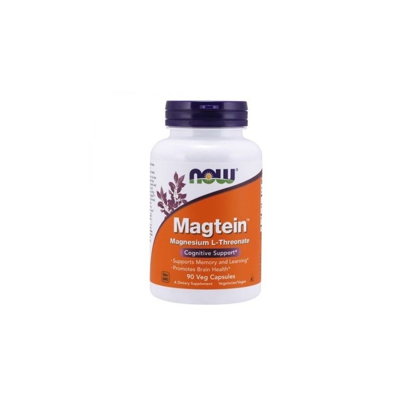 Now Foods Magtein Magneziu L-Threonate 90 Capsule Beneficii Magneziu L-Threonate: Magneziul este foarte important pentru funcțio