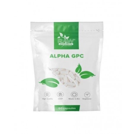 Raw Powders Alfa-GPC, Alpha-GPC, 250 mg 60 Capsule