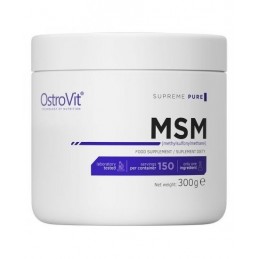 Supreme Pure MSM, 300 g- Permite muschilor si articulatiilor sa se amelioreze mai rapid, creste energia, vigilenta, calmul menta