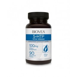 Biovea 5-HTP (eliberare treptata) 100 mg 90 Comprimate Beneficii 5-HTP: o soluție naturală pentru anxietate și depresie, ajută l