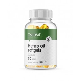 OstroVit Hemp Oil softgels 90 Capsule Beneficii Hemp oil: ajuta in caz de insomnie, ajuta in anxietate, stres si depresie, reduc