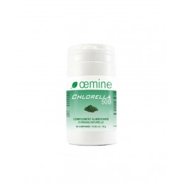 Oemine CHLORELLA 500 - 60 comprimate Beneficii Chlorella: Ajuta la mentinerea sanatatii pielii, o vedere normala, functionarea n