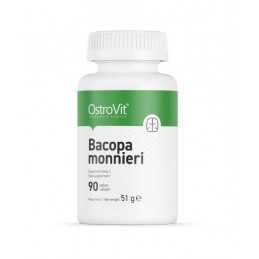 OstroVit Bacopa Monnieri 90 Tablete Beneficii Bacopa Monnieri- contine antioxidanti puternici, poate reduce inflamatia, poate st