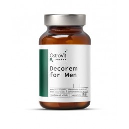 Decorem For Men, 60 Capsule- Susține sistemul imunitar, ajută la menținerea fertilității și funcției reproductive adecvate Benef