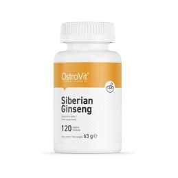 Supliment alimentar Siberian Ginseng 120 Tablete, Ostrovit Beneficii Ginseng: tonic sexual, ajuta disfunctia erectila, creste li