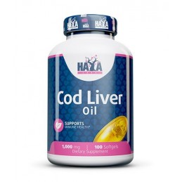 Ulei ficat de cod 1000 mg, 100 capsule, Antiinflamator, pentru artrita, dureri articulare, Beneficii Ulei ficat de cod : este un