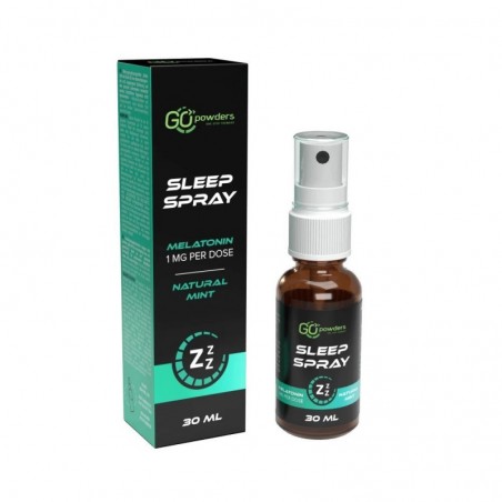 Go Powders Melatonină Sleep Spray 30 ml (Insomnie, anxietate, somn linistit)