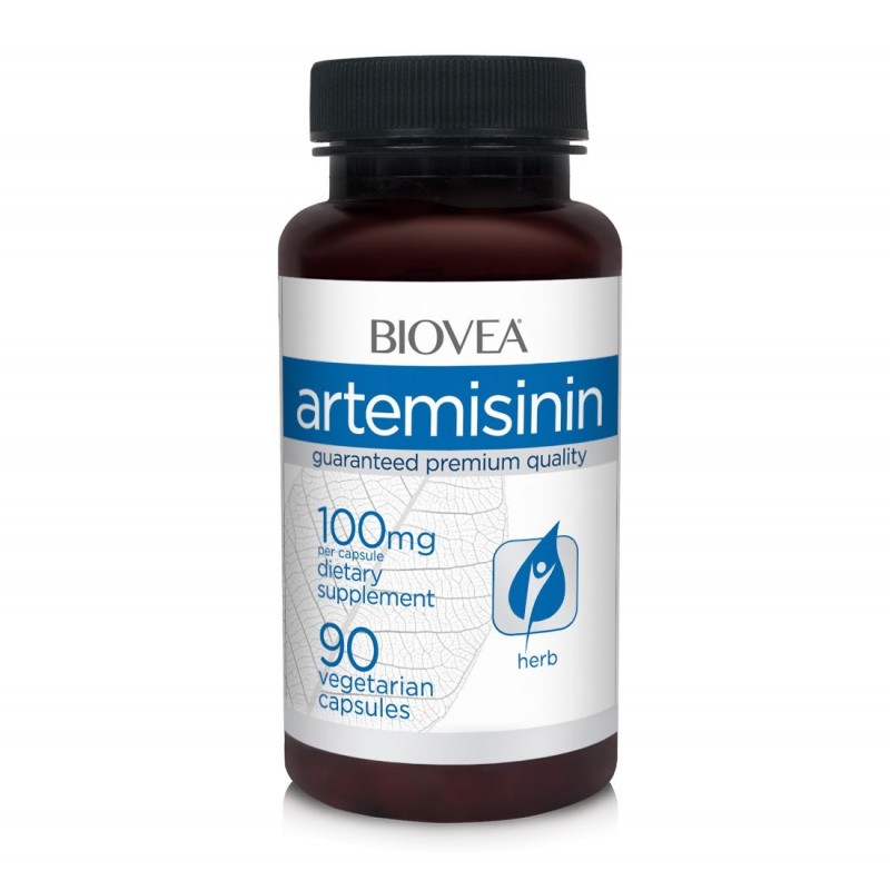 Biovea ARTEMISININ 100 mg 90 Capsule Vegetariene (Pelin dulce) Beneficii ARTEMISININ: Qinghao Su, cunoscut si sub numele de Arte