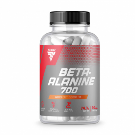 Trec Beta Alanina 700 mg 90 Capsule (Vascularizare, pompare, Oxid Nitric)