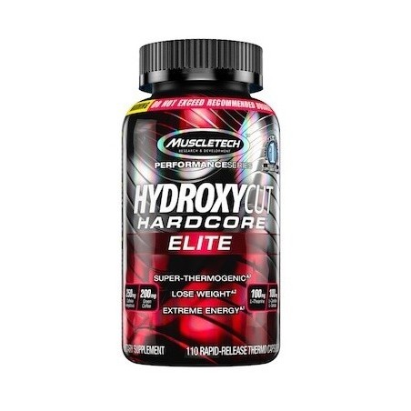 Hydroxycut Hardcore ELITE 110 Capsule (Termogenic, topeste grasimea, scade pofta)