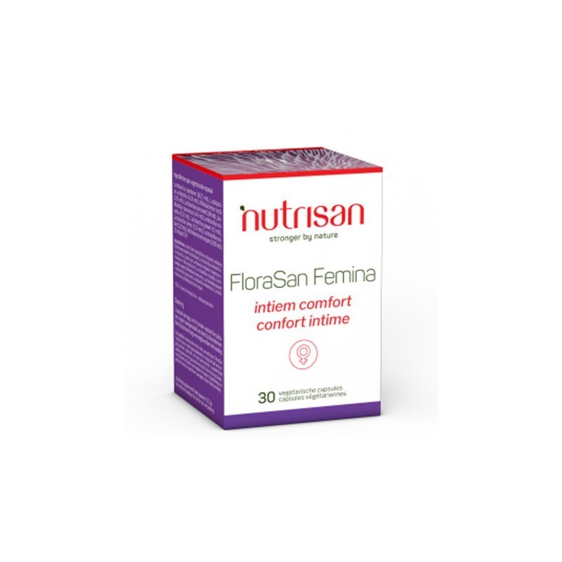 FloraSan Femina 30 Capsule + 1 CADOU (25 Miliarde de bacterii pentru flora intestinala) Beneficii FloraSan Femina: FloraSan Femi