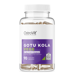 Gotu Kola VEGE, 90 Capsule- Concentrare invatat, somn linistit, claritate ganduri Beneficii OstroVit Gotu Kola VEGE: OstroVit Go