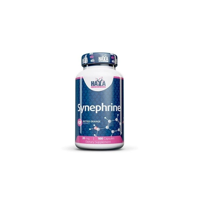 Haya Labs Sinefrina - Synephrine 20 mg 100 de capsule (Efect termogenic, suprima apetitul) Sinefrina este un alcaloid care apare