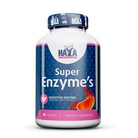 Haya Labs Super Enzyme Complex 90 Tablete (Bacterii benefice, imbunatateste digestia)