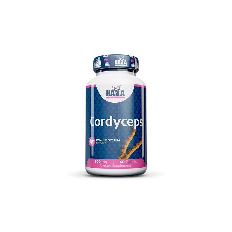 Haya Labs Cordyceps 500 mg 60 Tablete (Pentru imunitate, energie, ficat, rinichi) Beneficii Cordyceps: HAYA LABS Cordyceps este 