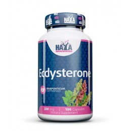 Haya Labs Ecdysterone 250 mg 100 Capsule (Reduce oboseala, masa musculara, echilibru azot) Beneficii Ecdysterone: Proprietatile 