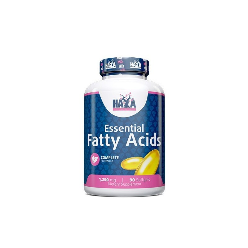 Essential Fatty Acids - Acizi grasi esentiali - Omega 3-6-9 1250 mg 90 Capsule Beneficii Essential Fatty Acids: HAYA LABS Essent