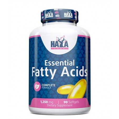 Haya Labs Essential Fatty Acids - Acizi grasi esentiali - Omega 3-6-9 1250 mg 90 Capsule